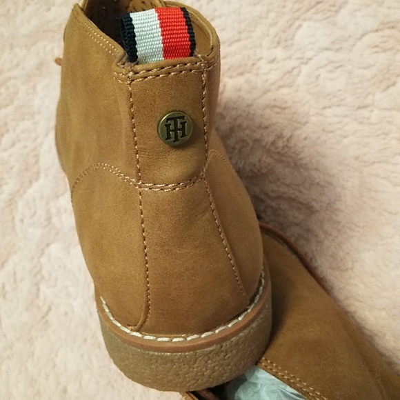 Tommy Hilfiger Vegan Perforated Booties - Picture 9 of 9